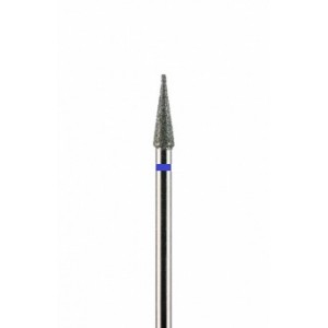 Фреза алмазная конусная заостренная синяя средняя зернистость  3,3 мм (033) ИГЛА